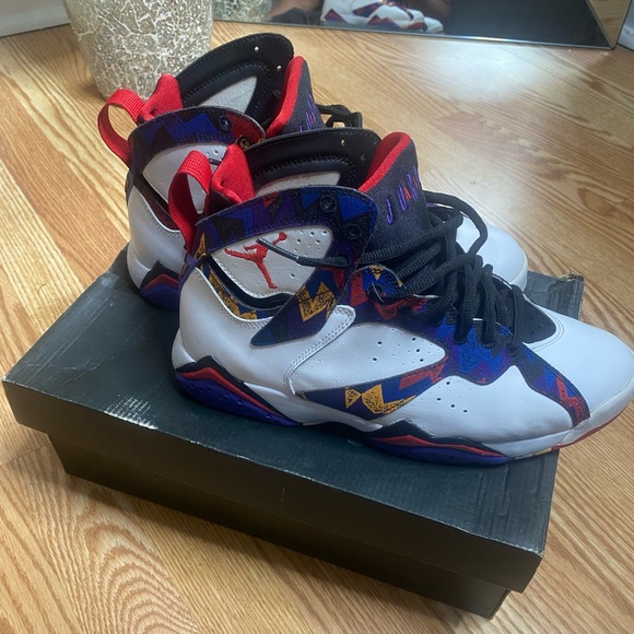 Mens Air Jordan 7 Retro Sweater 2015 Size 8 - Picture 5 of 9